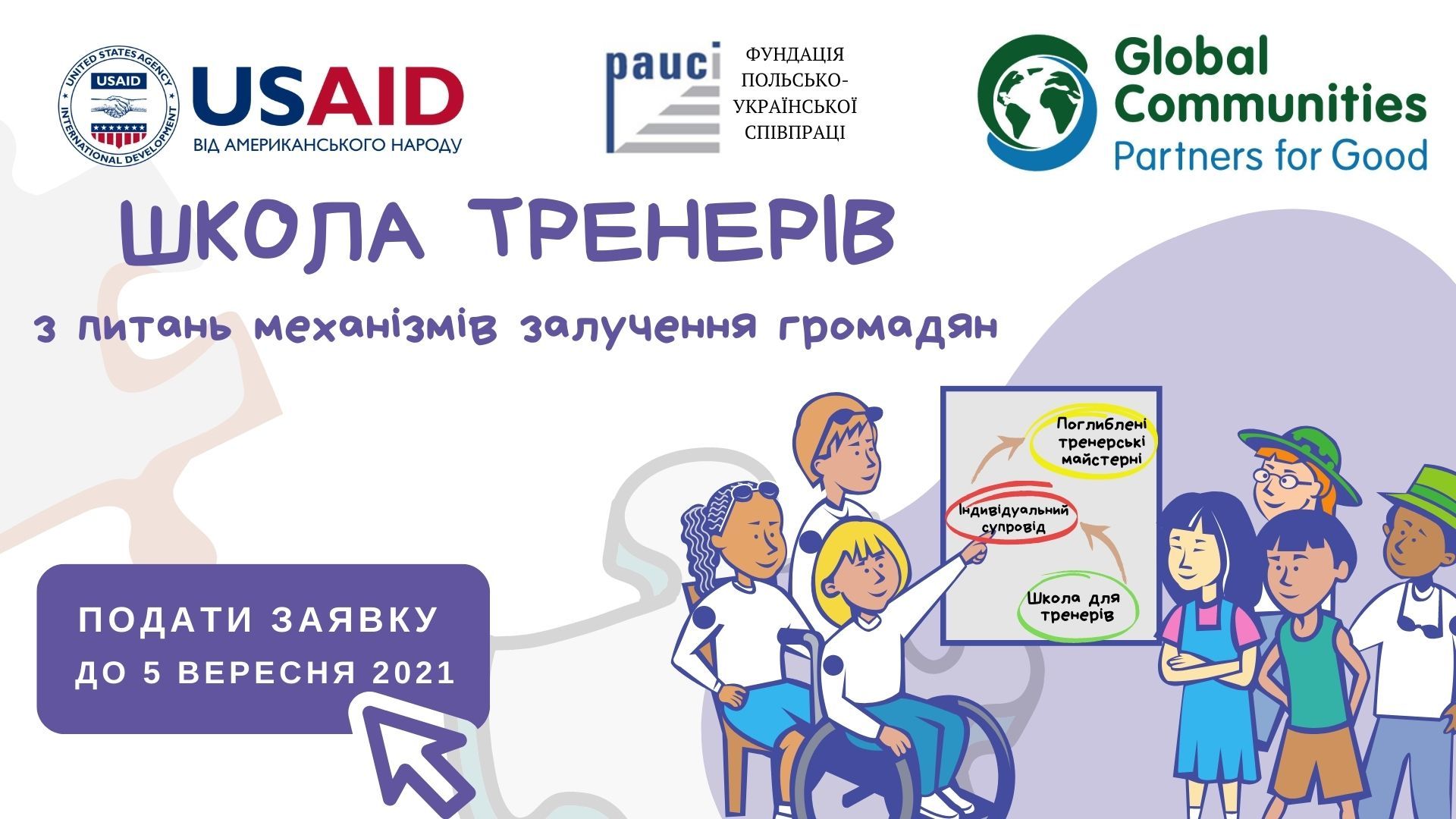 Звіт - Школа тренерів з питань механізмів залучення громадян